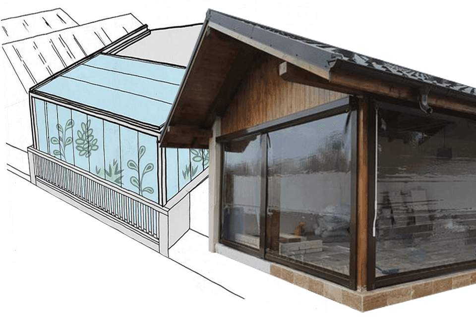 Închidere terasă cu folie: idei și sfaturi practice