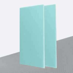 Plexiglas verde pastel nuanta deschisa