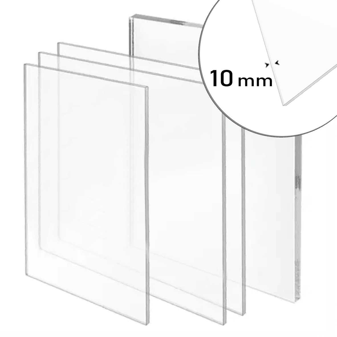 plexiglas 10mm 2050 x 3050 mm