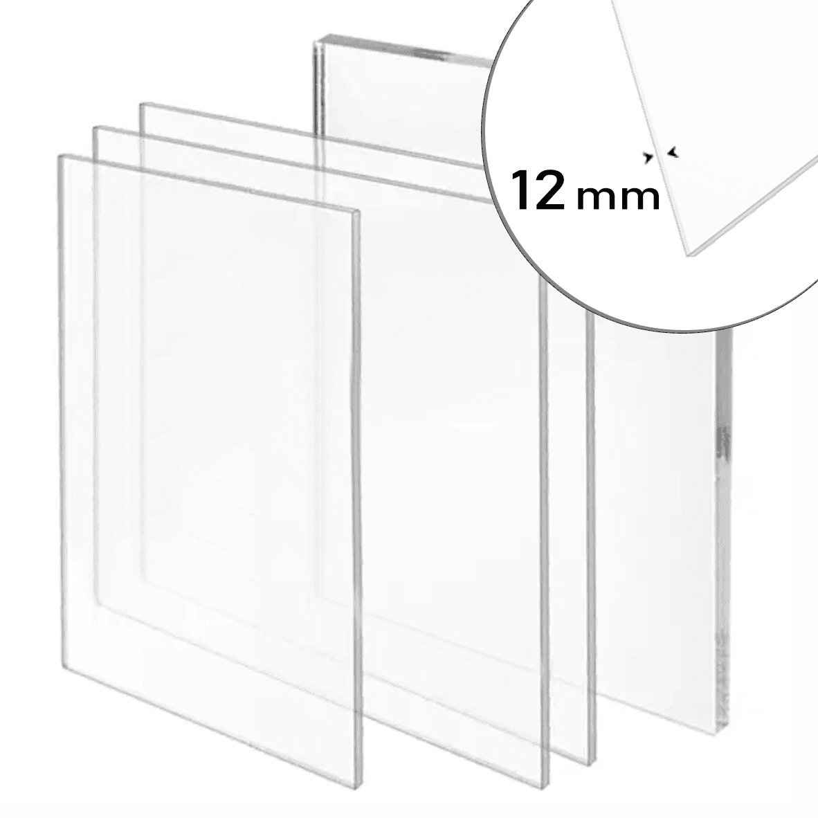 plexiglas 12mm 2050 x 3050 mm