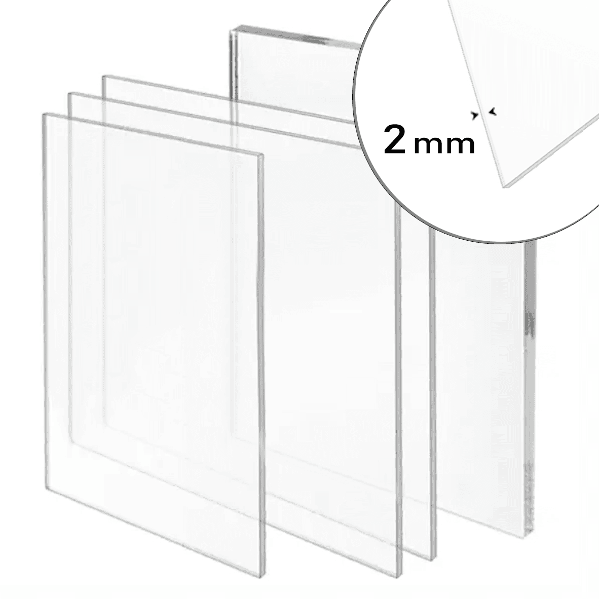 plexiglas 2mm 2050 x 3050 mm