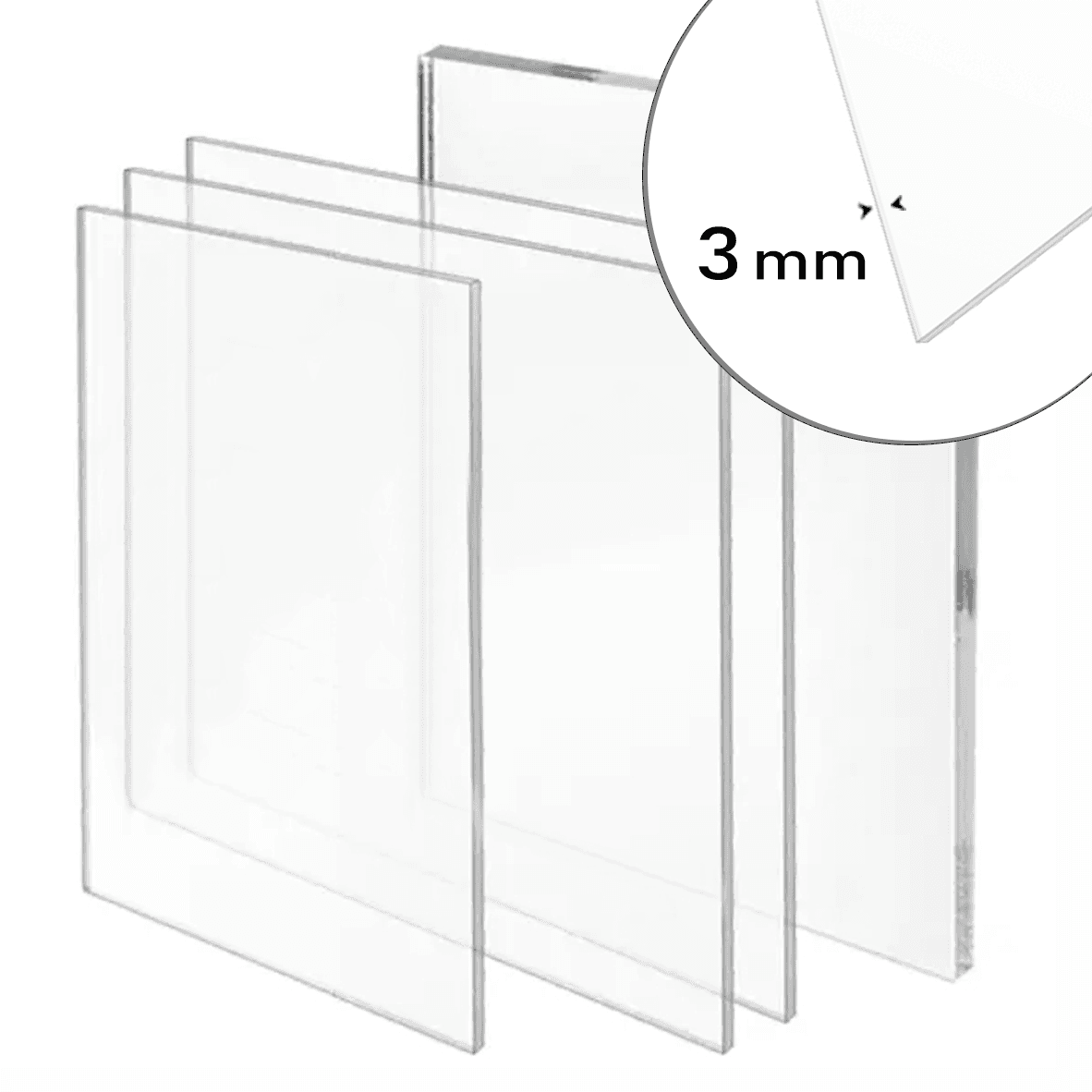 plexiglas 3mm 2050 x 3050 mm