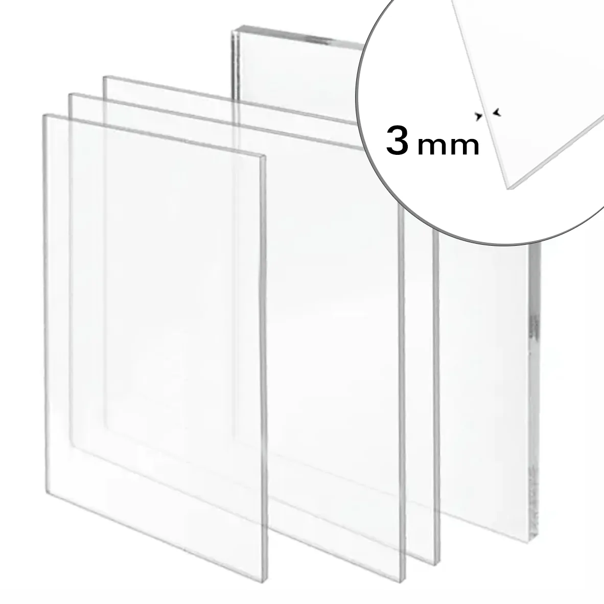 plexiglas 3mm 2050 x 3050 mm