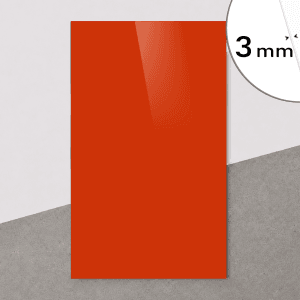 Placă Bond roșu RAL 3020, 3 mm, 1500 x 3050mm