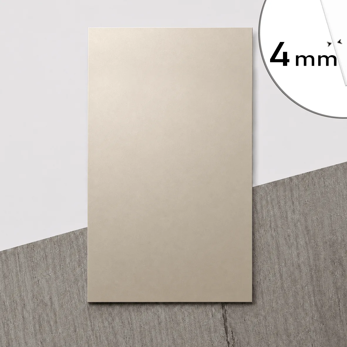Placă Aluminiu Compozit Bond Champagne, grosime 4 mm, 1500 × 4050 mm